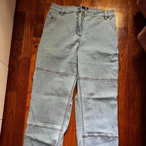 Wildfang light wash carpenter jean